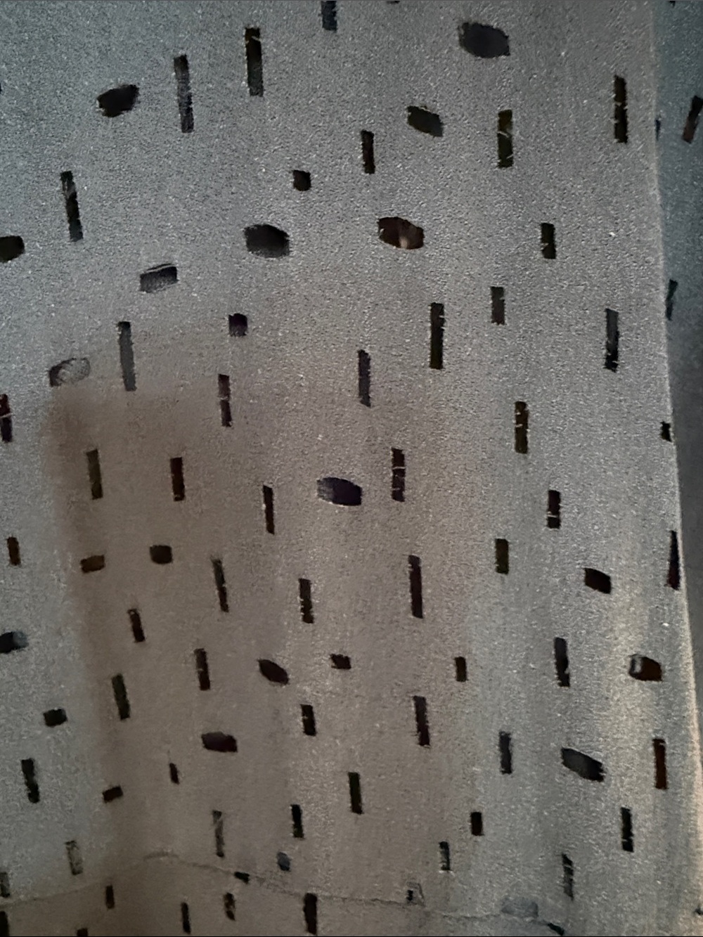 Eileen Fisher Black Silk Confetti Laser Short Sleeve Tunic - Picture 7 of 7